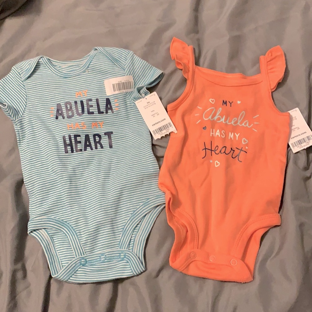 Love Abuela Baby Clothes Set